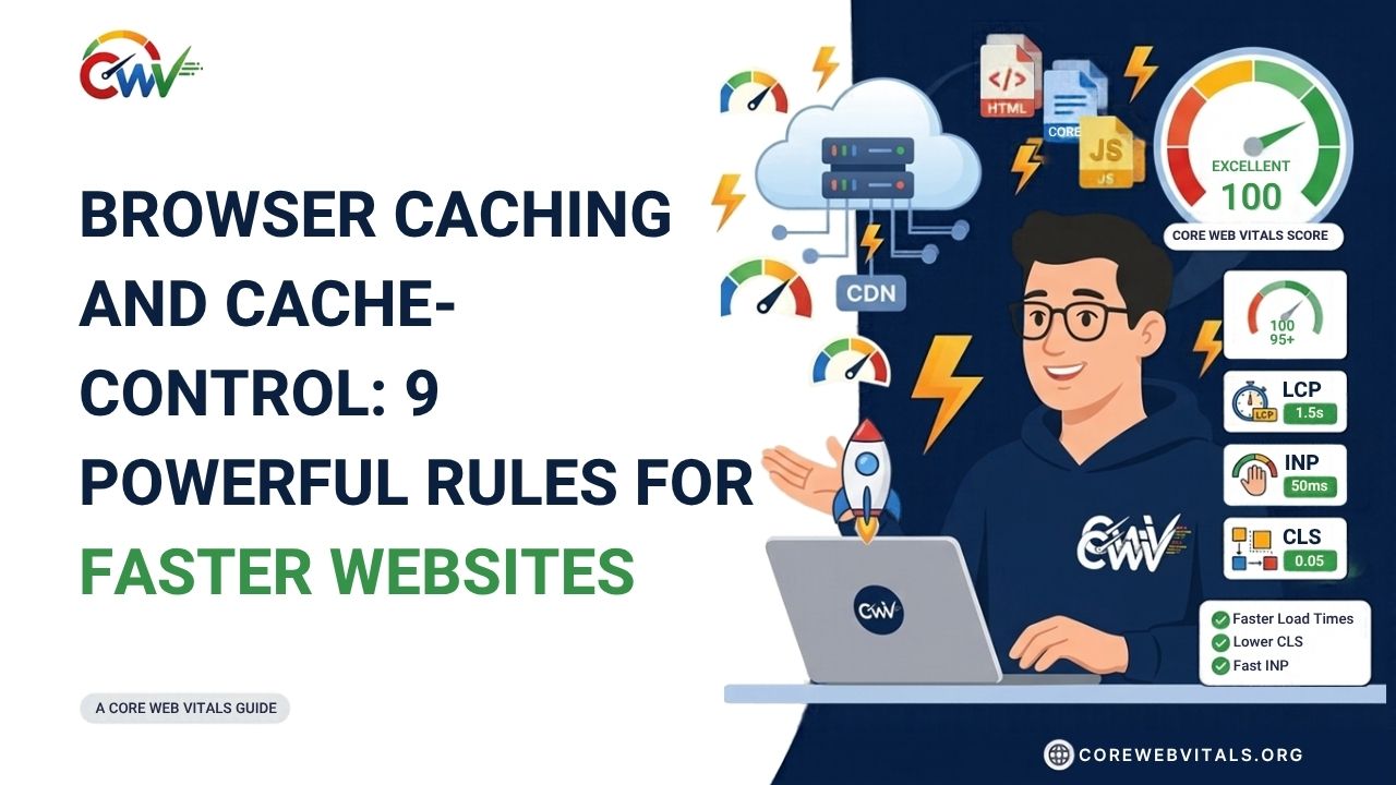 Browser caching and Cache-Control explained through 9 powerful rules to improve website loading speed, optimize HTTP caching, reduce server requests, and boost performance.